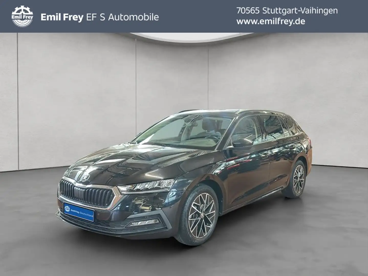 Skoda Octavia Combi 2.0 TDI AHK Schwarz - 1