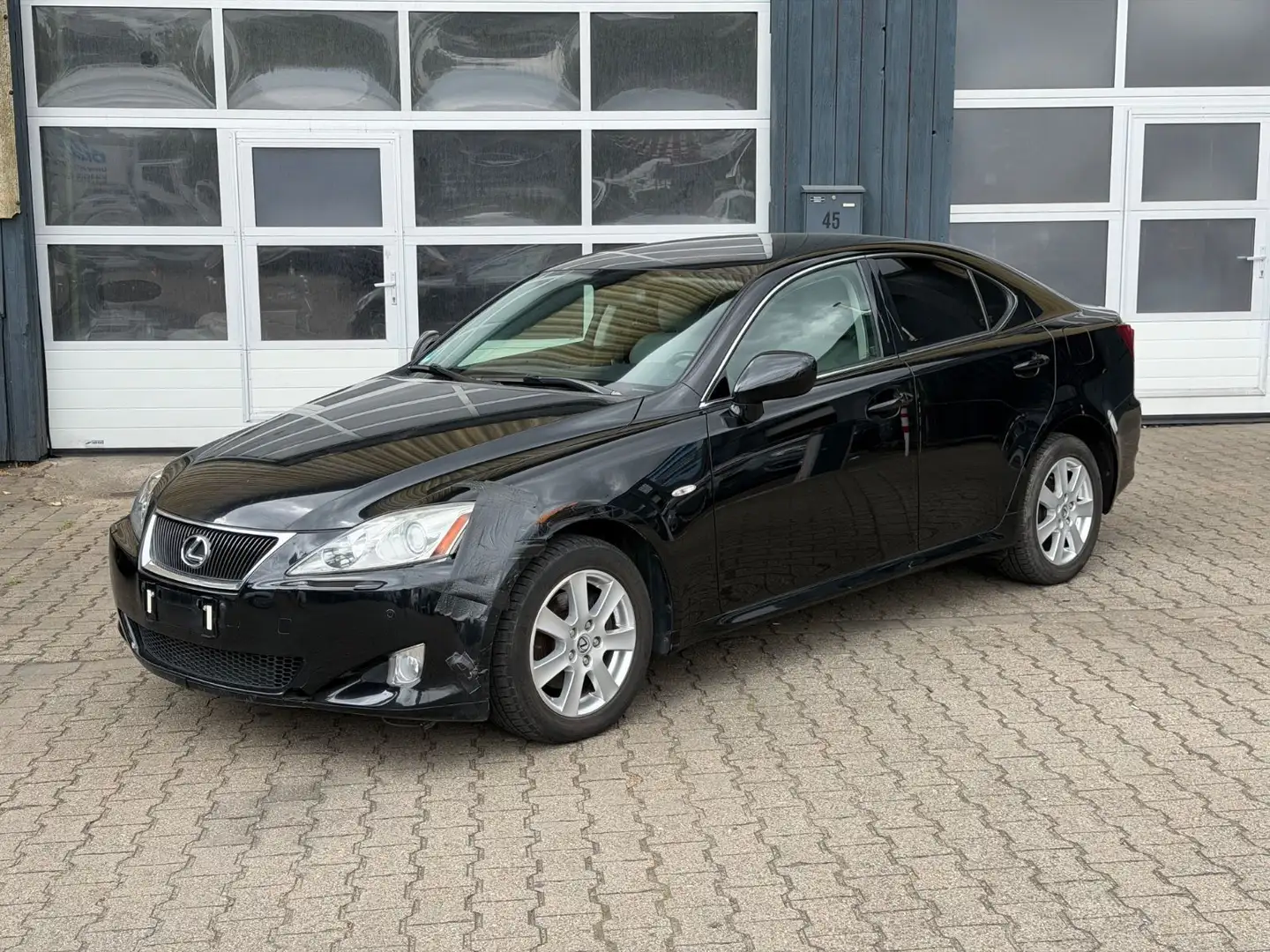 Lexus IS 220d d/Leder/Klimatr/Xenon/Navi/Voll fahrbereit Schwarz - 1