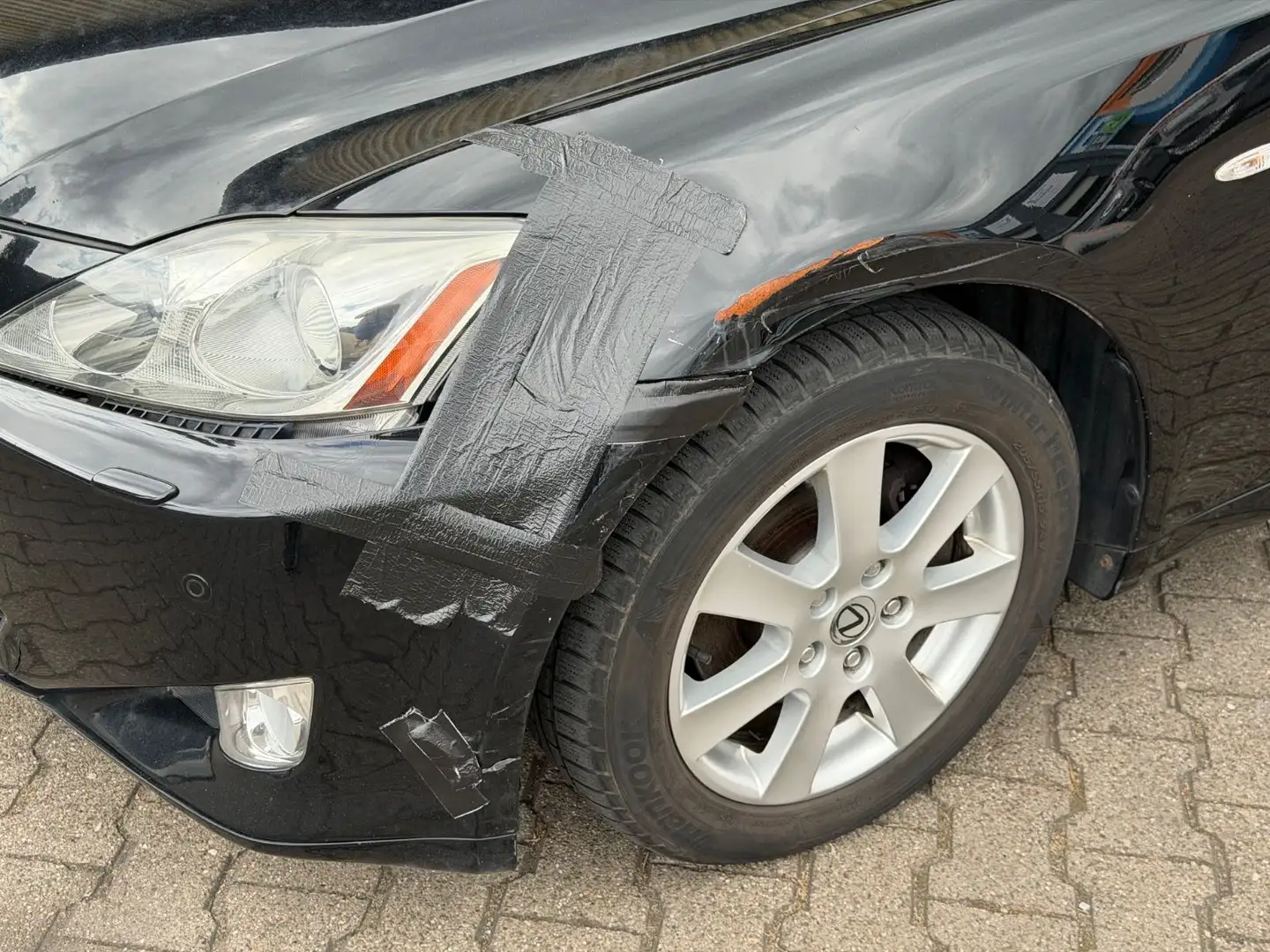 Lexus IS 220d d/Leder/Klimatr/Xenon/Navi/Voll fahrbereit Schwarz - 2