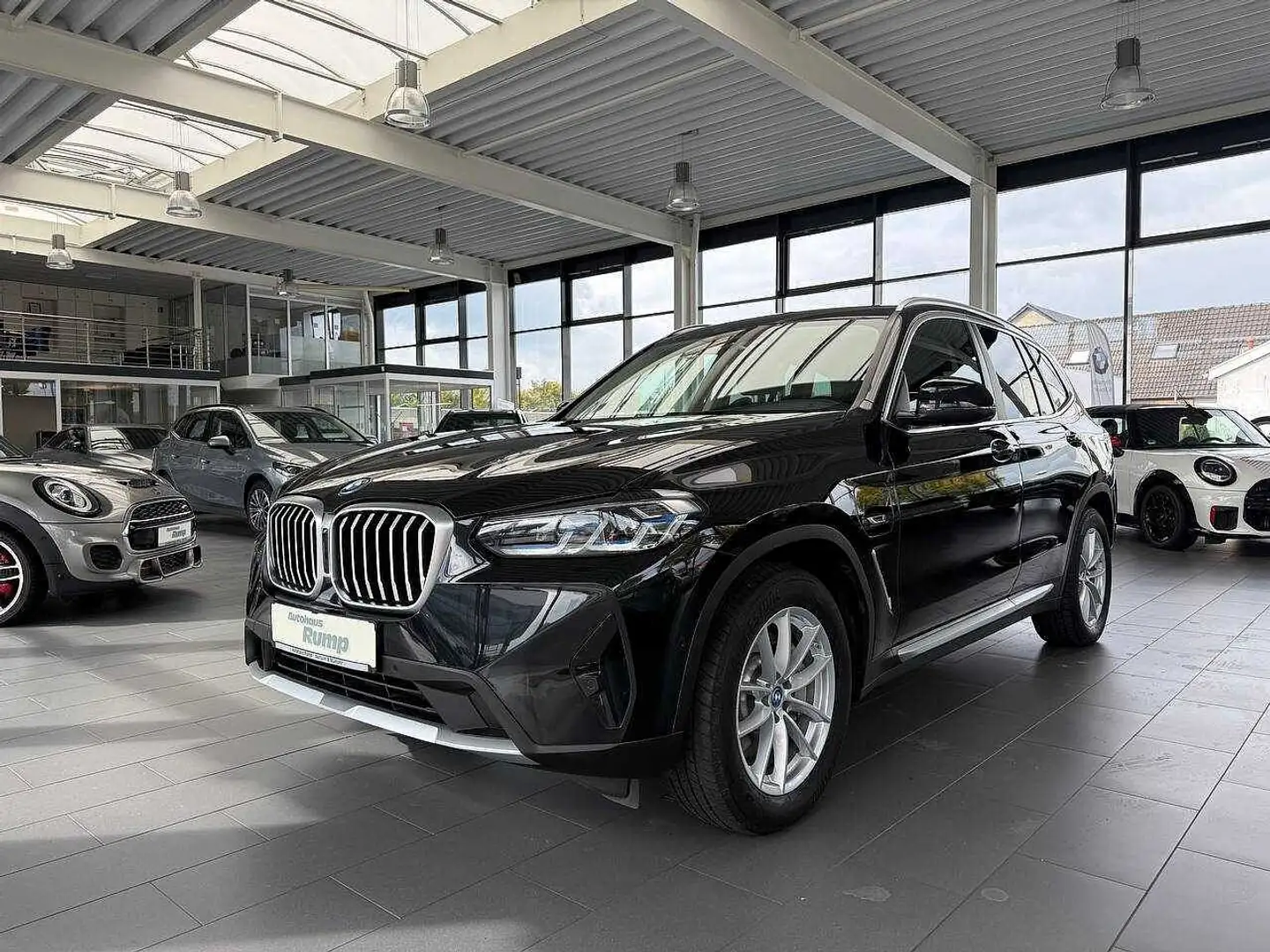 BMW X3 xDrive30e Aut. 1.Hd. HUD, AHK, Laser Noir - 1