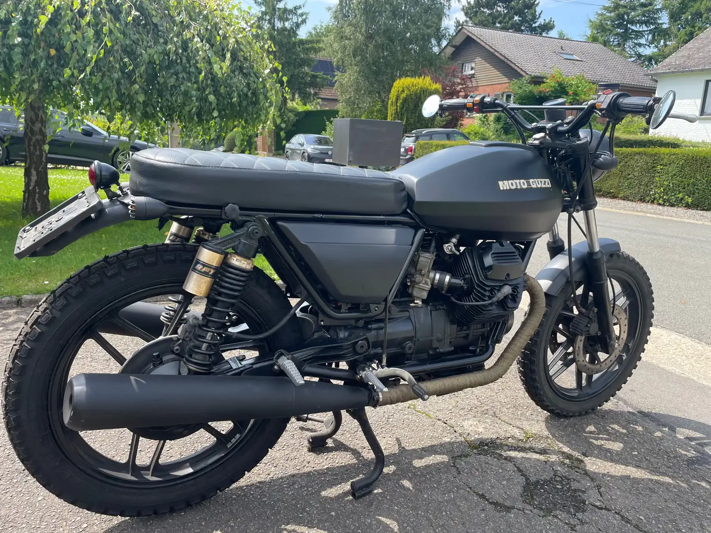 Moto Guzzi V 35 Negro - 2