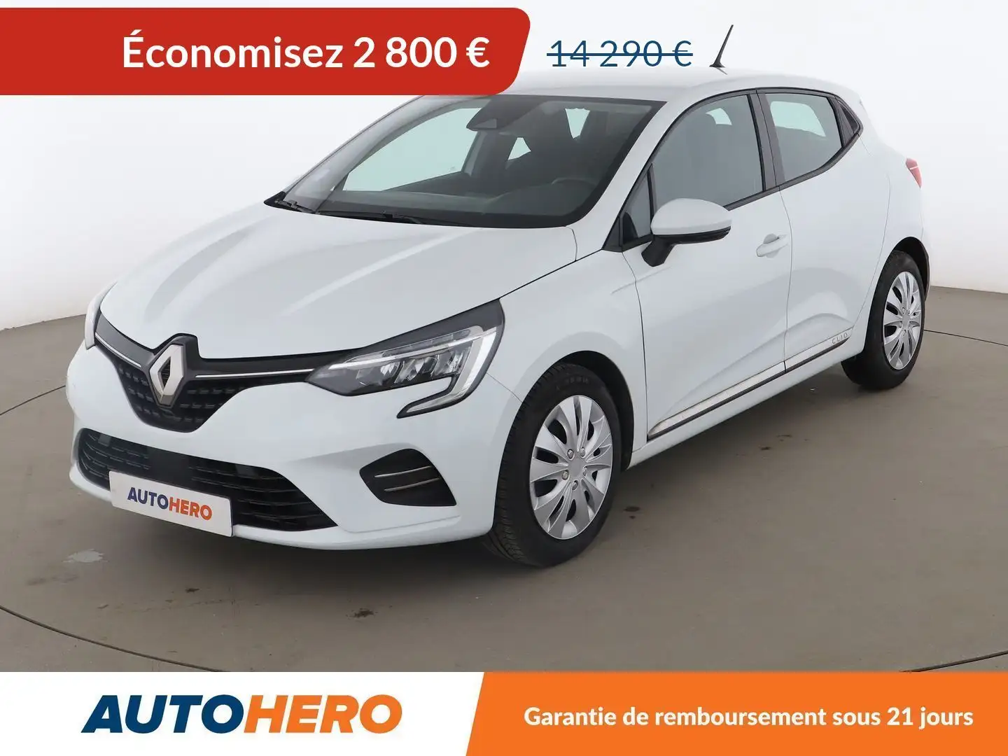 Renault Clio 1.0 TCe Business Blanc - 1