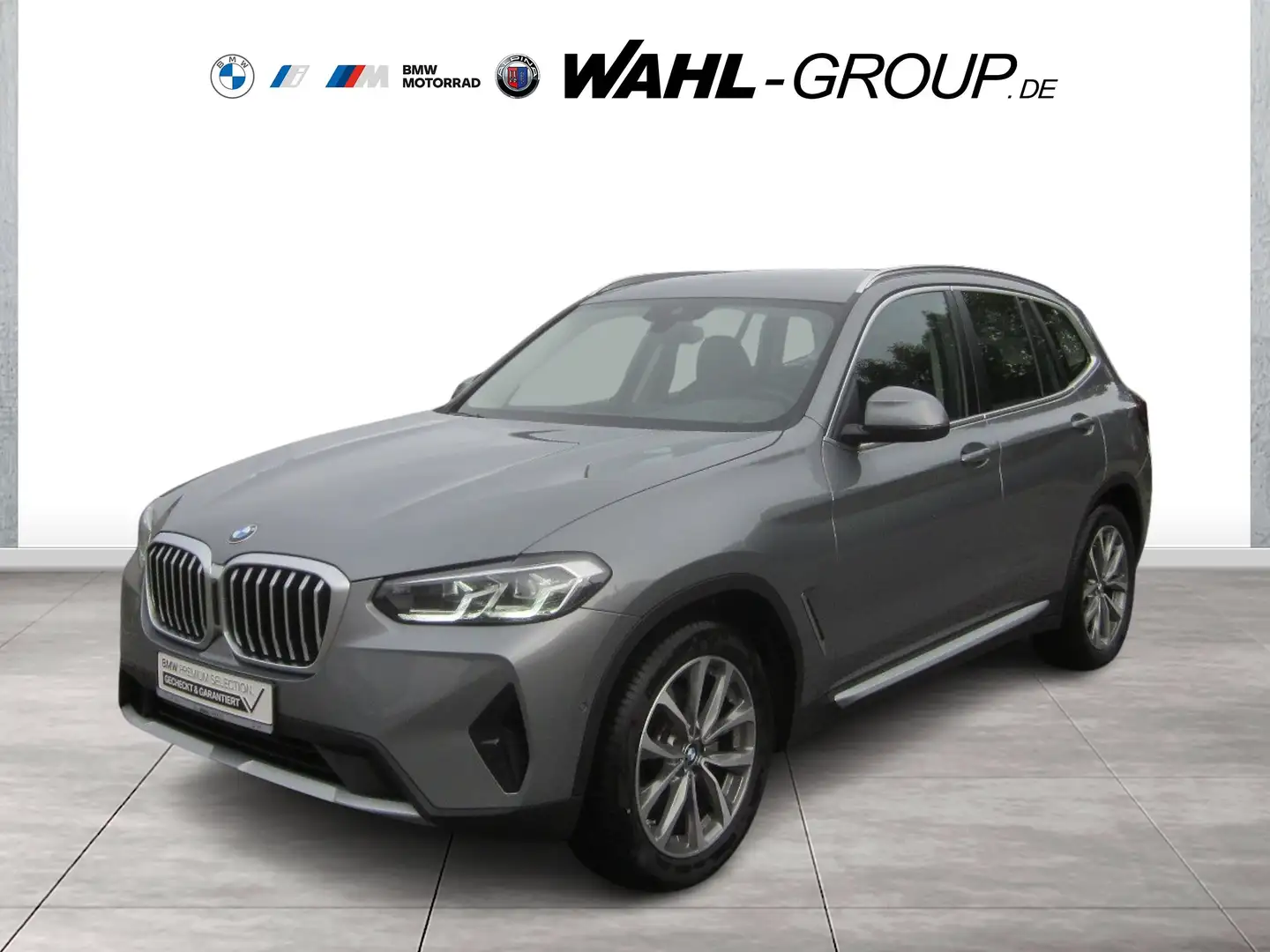 BMW X3 xDrive20d LC PLUS AHK 19"-LM-RÄDER SPORTSITZE HIFI Grau - 1