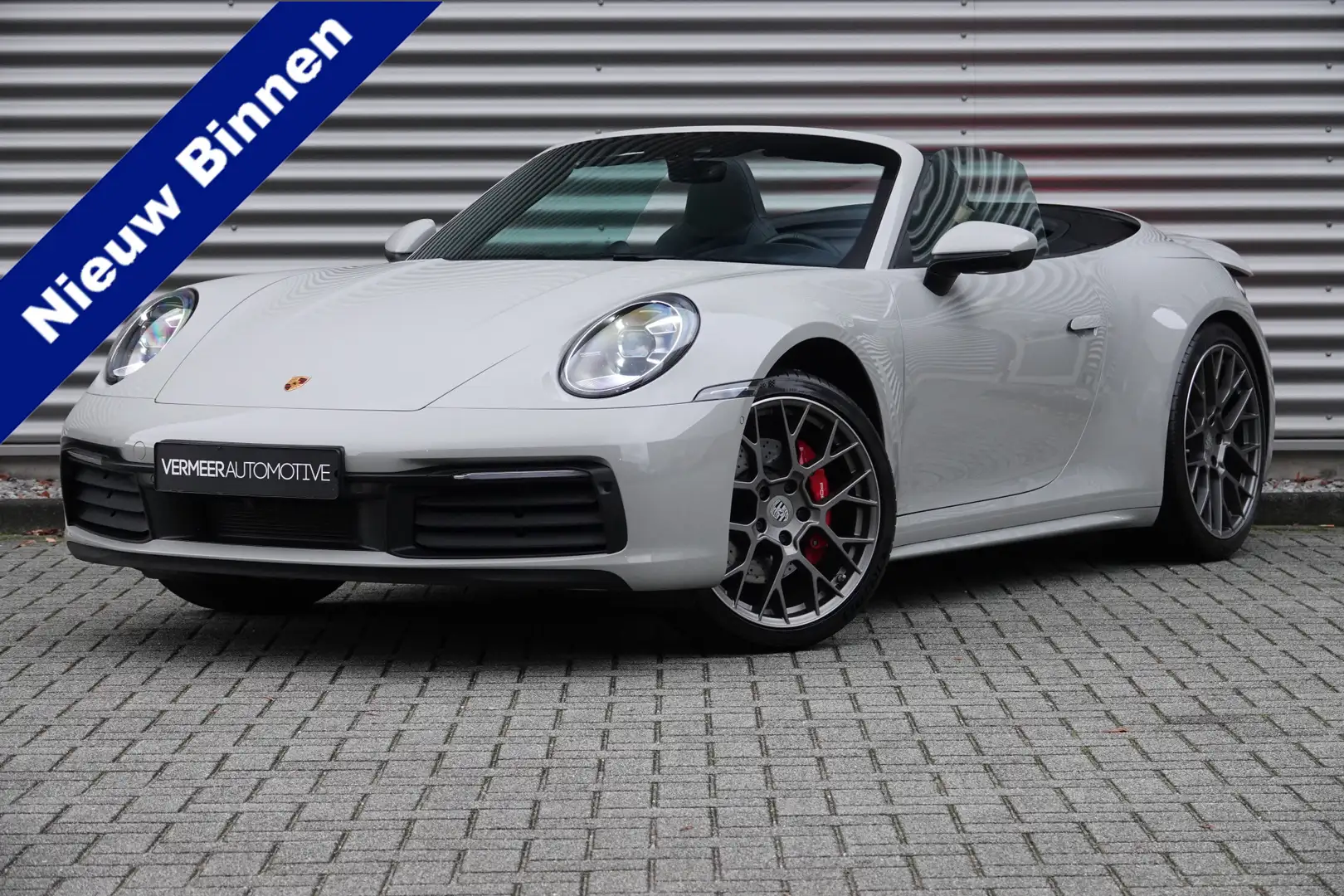 Porsche 992 Cabrio 3.0 Carrera 4 S Sport Chrono | Lift | Bose Gris - 1