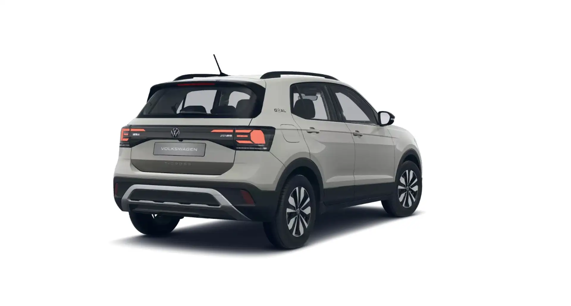 Volkswagen T-Cross 1.0 TSI Goal Grijs - 2