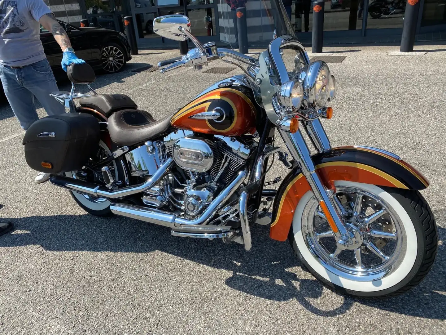 Harley-Davidson Deluxe FLSTNSE - DELUXE CVO Orange - 1