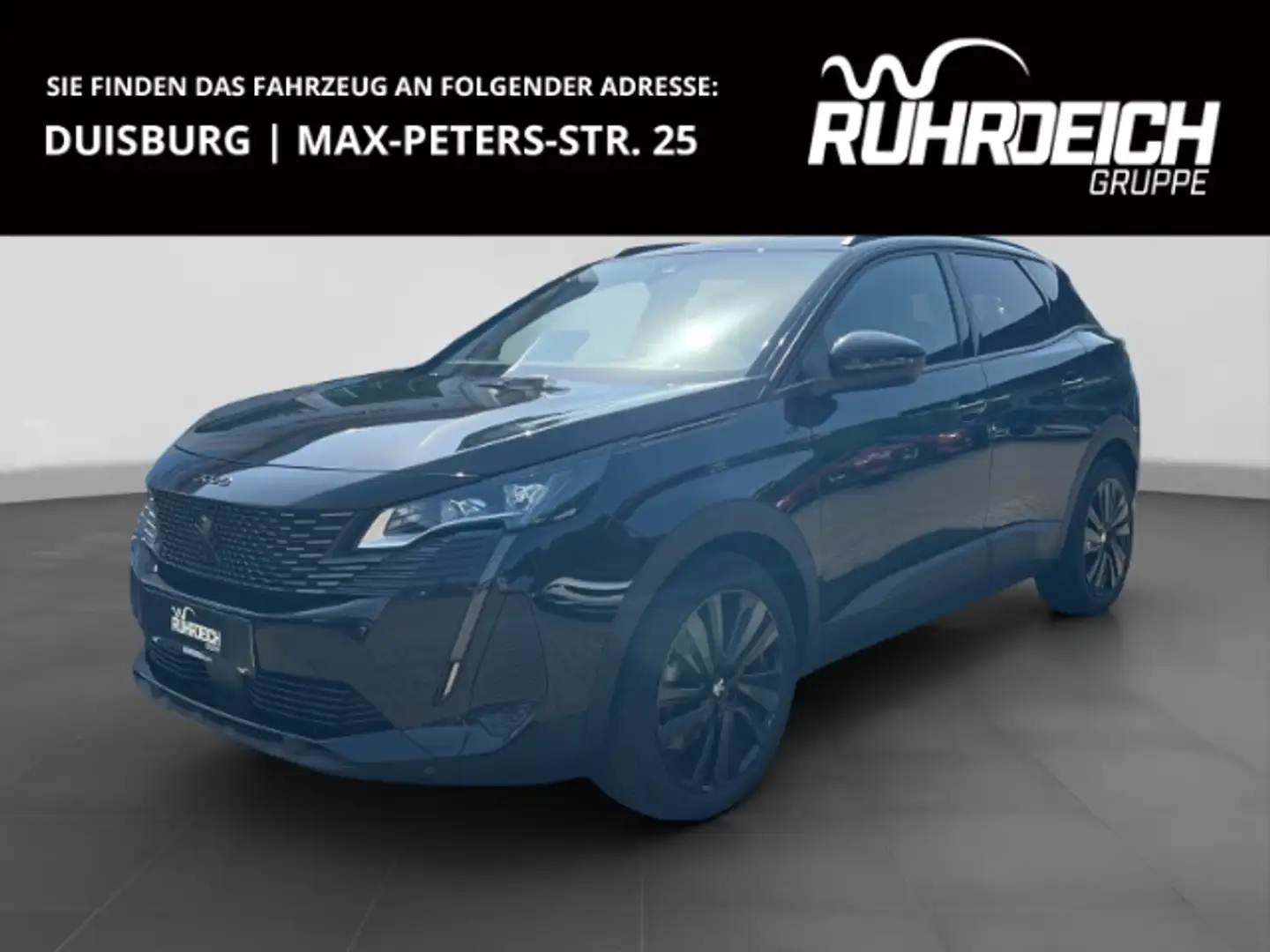 Peugeot 3008 GT 1.2 PureTech 130 Navi+LED+ACC+PDC+CAM+SITZHZG+ Schwarz - 1