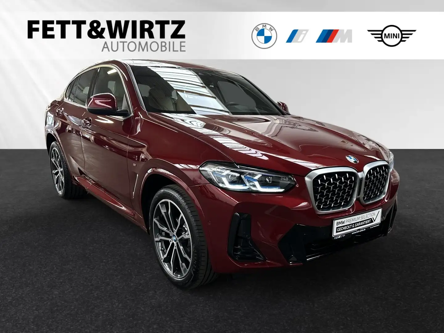 BMW X4 xDrive20d M Sport|Pano|Standhzg.|Head-Up|HiFi Rot - 1