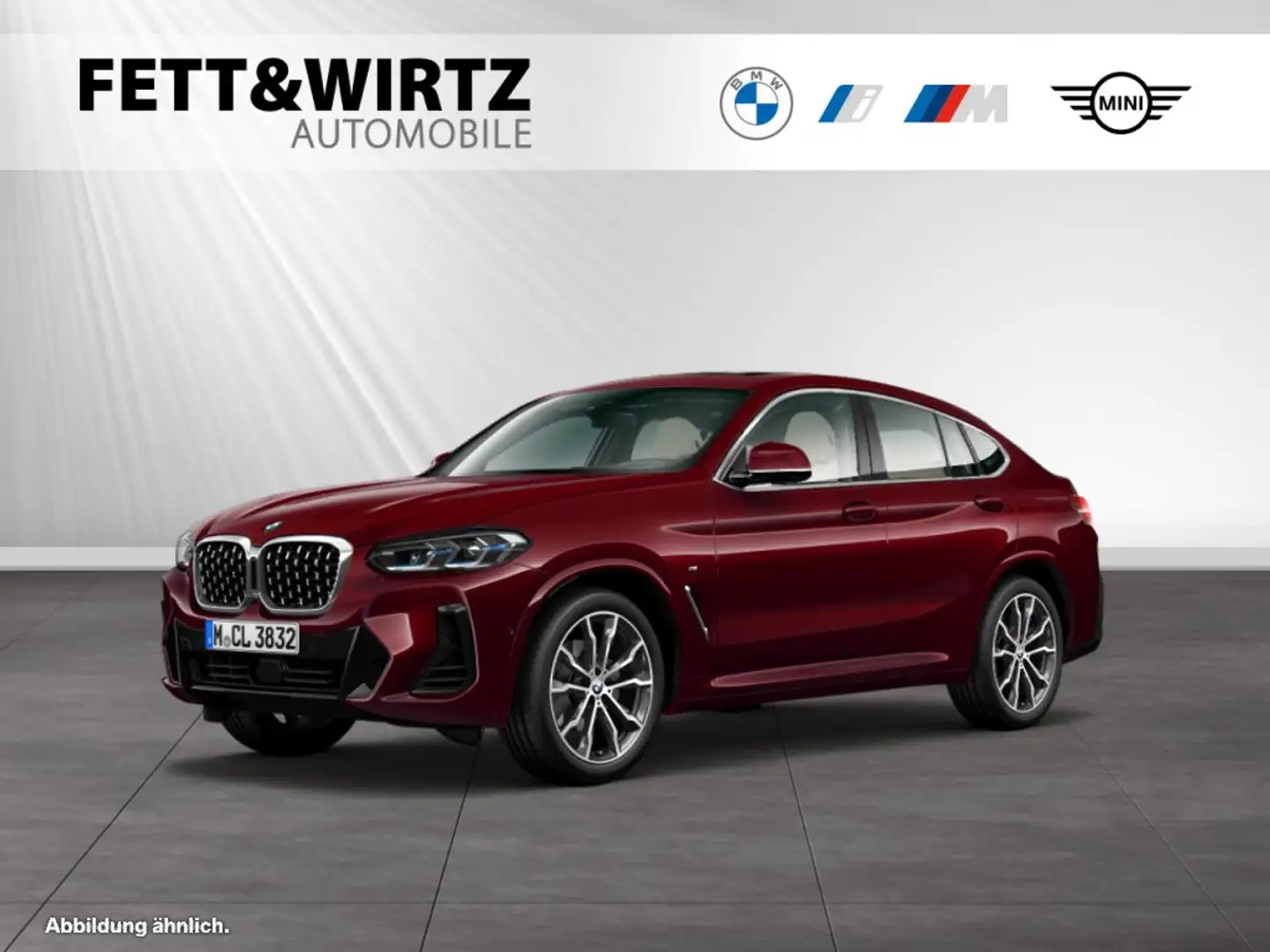 BMW X4 xDrive20d M Sport|Pano|Standhzg.|Head-Up|HiFi Rot - 1