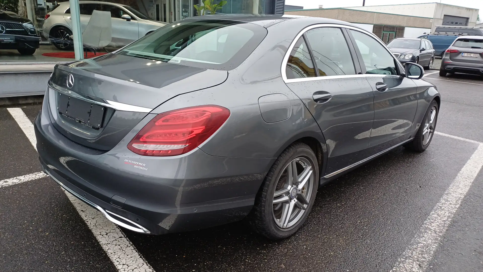 Mercedes-Benz C 180 C 180 9G-TRONIC Avantgarde Grijs - 2