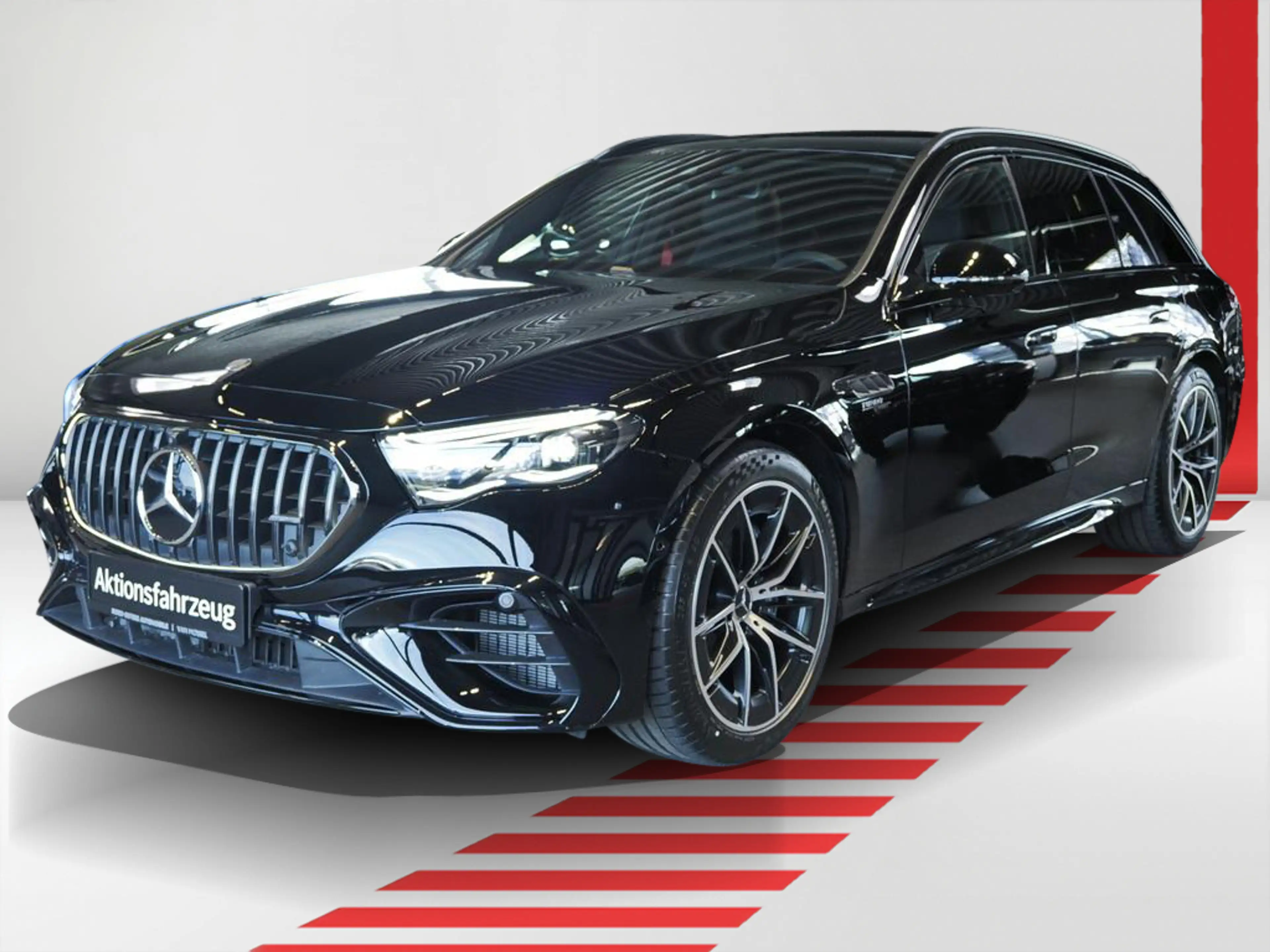 Mercedes-Benz E 53 AMG Hybr 4m+ T NIGHT-II PANO AHK 20-ZOLL — photo 2