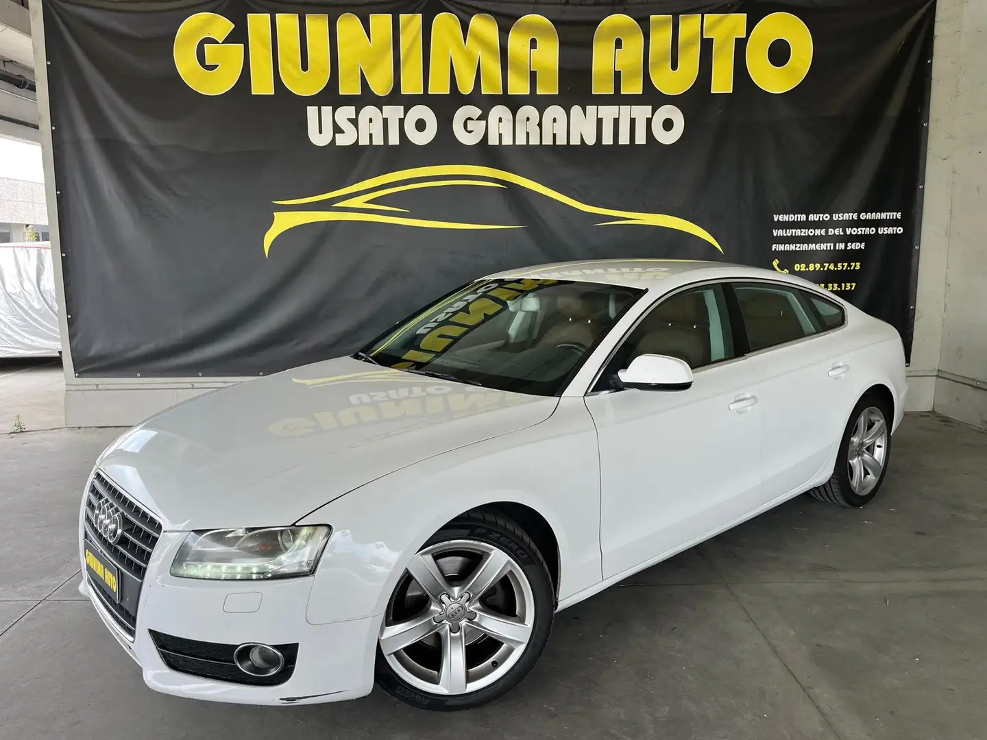 Audi A5 A5 Sportback 2.0 tdi 143cv multitronic Bianco - 1
