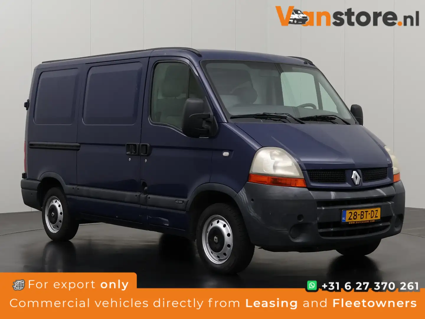 Renault Master 2.5DCi L1H1 | Airco | 3-Persoons | Trekhaak Blauw - 1