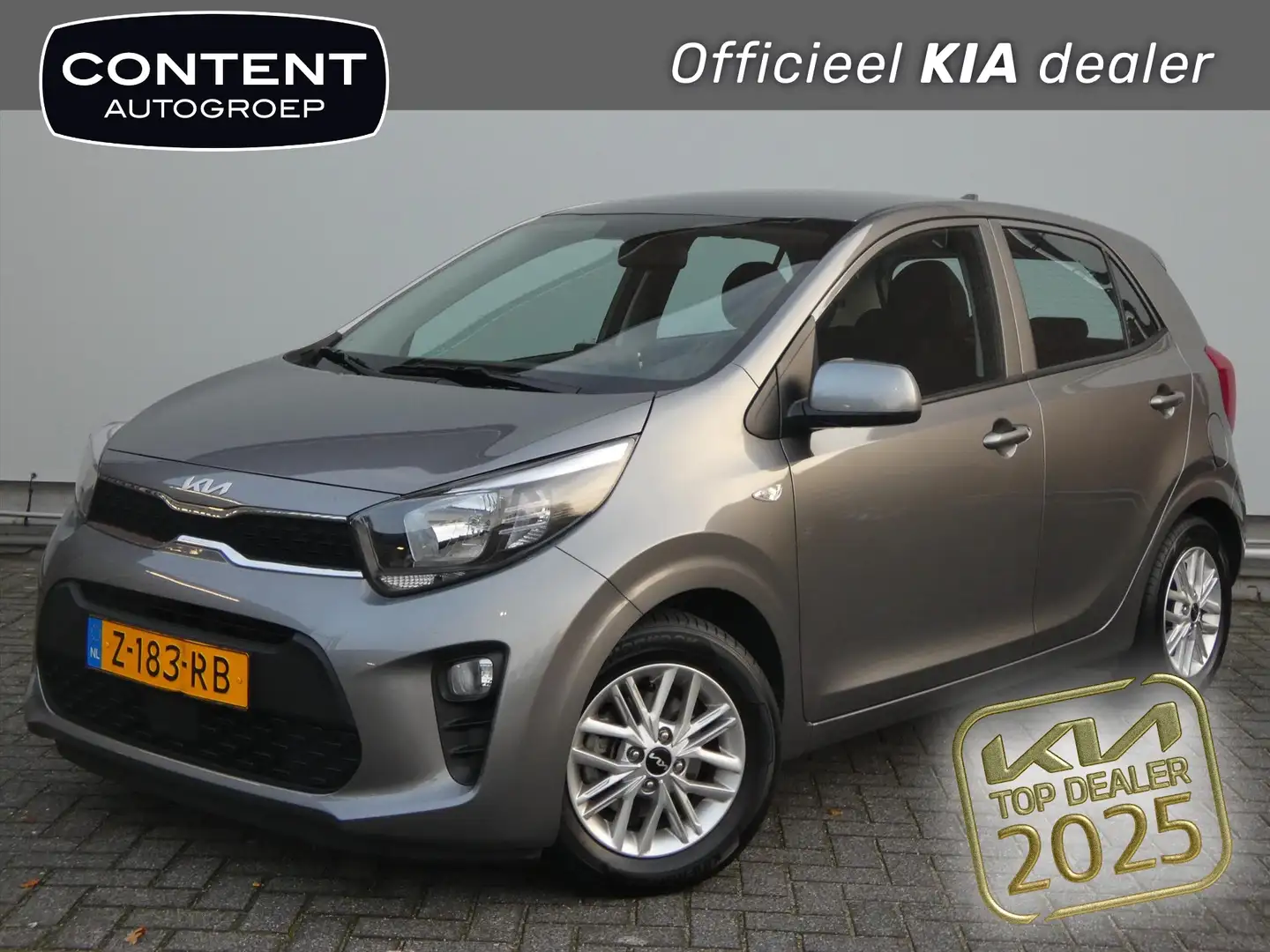 Kia Picanto 1.0 DPi 67pk 4-zits DynamicLine Gris - 1