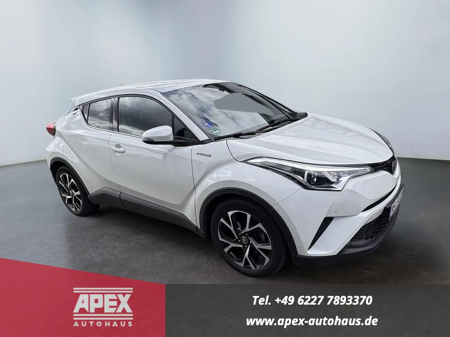 Toyota C-HR 1.8 Hybrid Club Automatik Garantie Navi Sitzhei... Blanco - 1