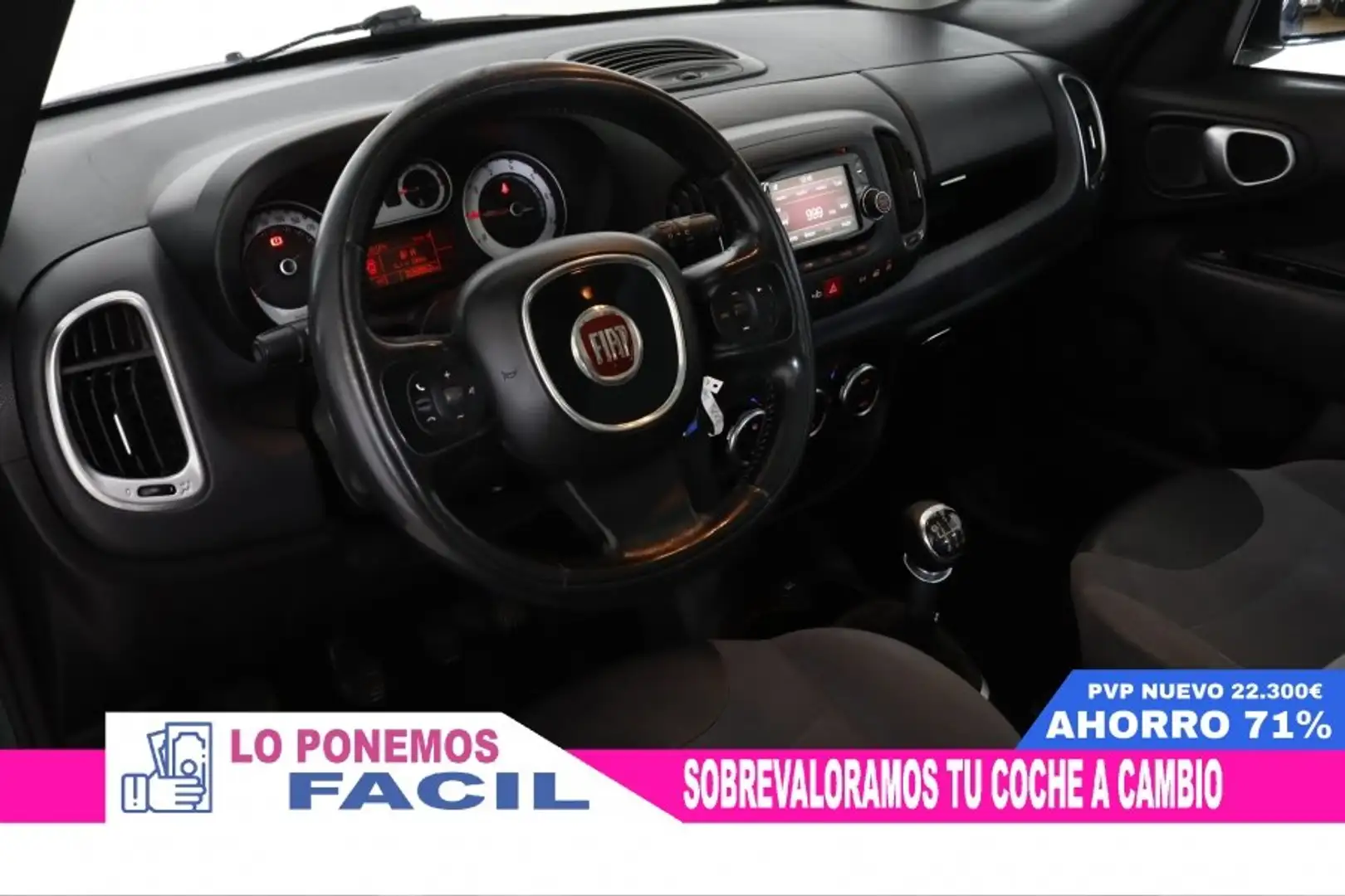Fiat 500L 1.6 DIESEL 105cv 5P #TECHO, PARKTRONIC Verde - 2