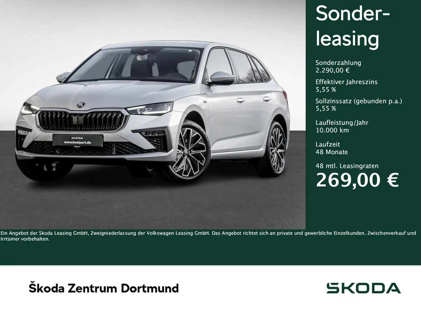 Skoda Scala 1.0TSI Tour ACC PDC RFK SHZ Silber - 1