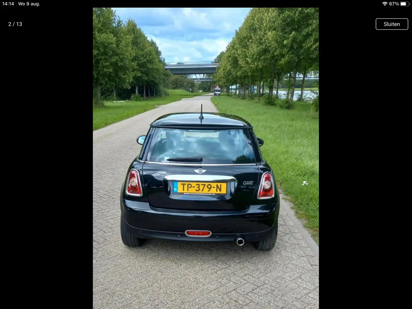 MINI Cooper 1.4 One Zwart - 2
