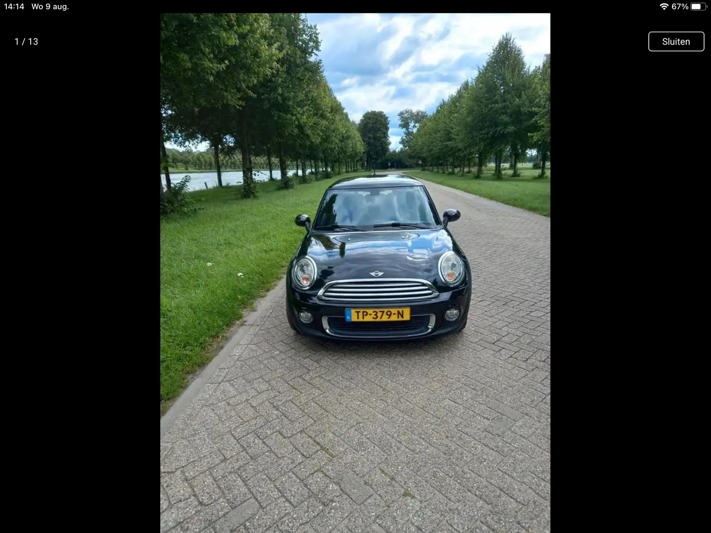 MINI Cooper 1.4 One Zwart - 1
