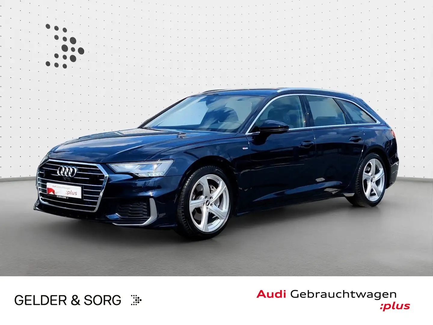 Audi A6 45 TFSI sport Business*AHK*B&O*ACC*360° Blauw - 1
