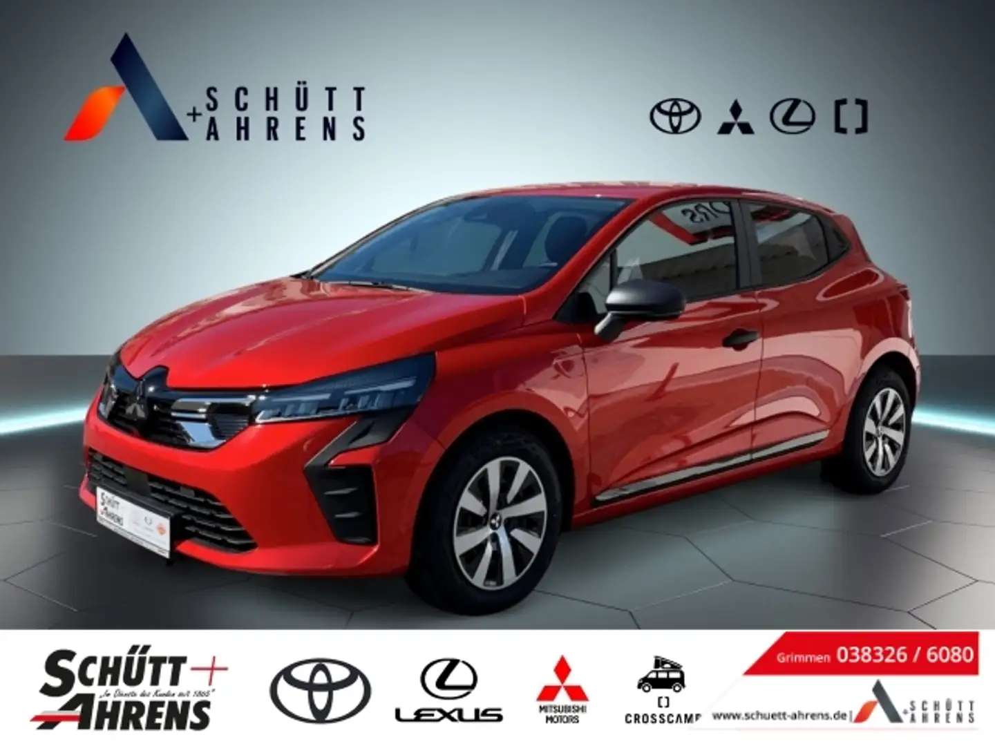 Mitsubishi Colt Basis 1.0 EU6d Berganfahrassistent, Bluetooth, Tem Rouge - 1