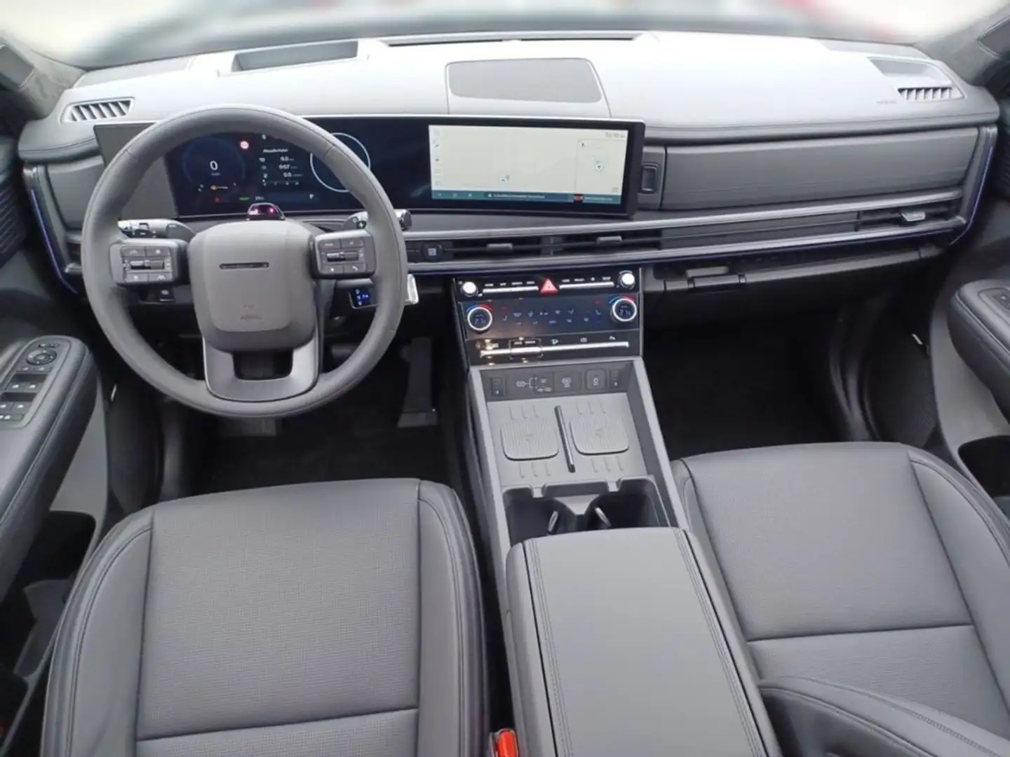 Hyundai SANTA FE 1.6 T-GDi HEV 4WD AT 7 posti XCLASS Nero - 1