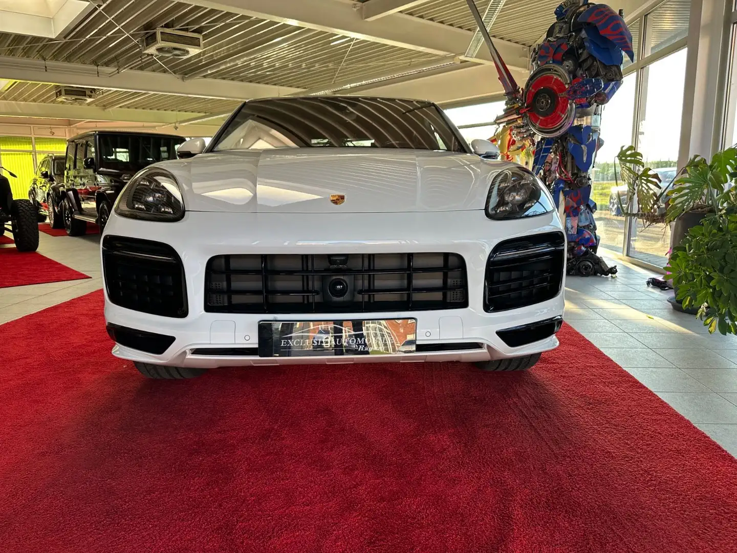 Porsche Cayenne Coupe GTS Sportdesign Carbon AHK 22 Weiß - 2