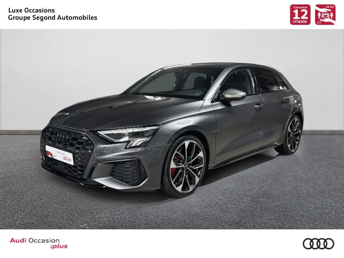 Audi S3 SPORTBACK Sportback TFSI 310 S tronic 7 Quattro Gris - 1