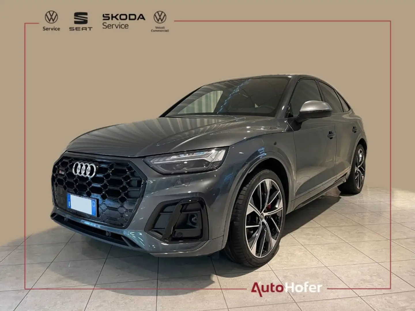 Audi SQ5 SPORTBACK TDI QUATTRO GANCIO Matrix Virtual CP 21" Grigio - 1