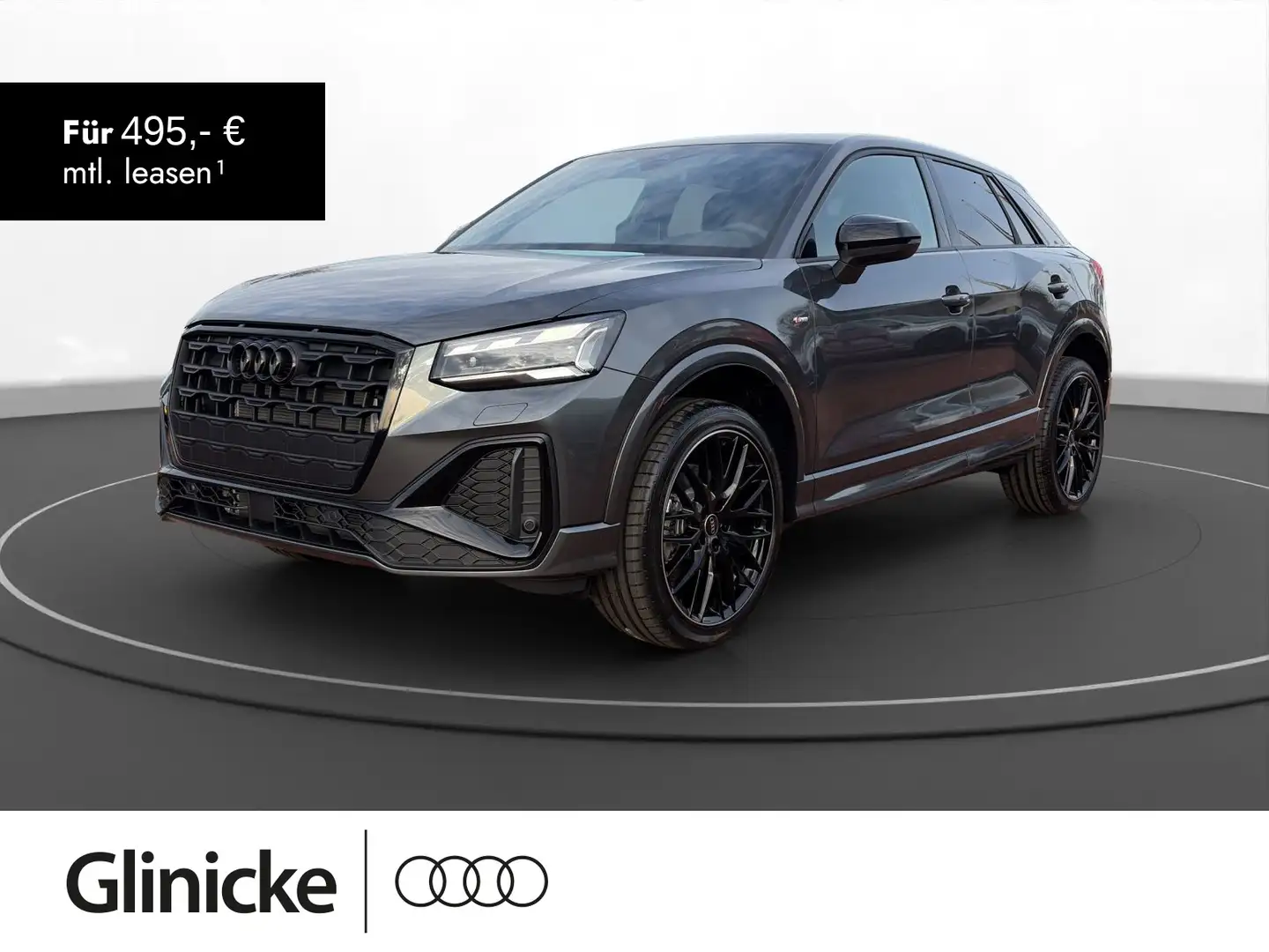 Audi Q2 35 TFSI S-LINE COMP+MATRIX+KAMERA+CARPLAY Gris - 1