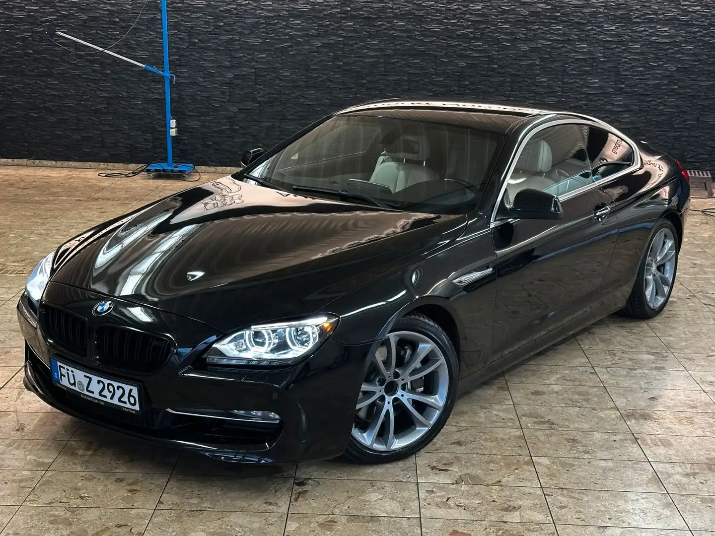 BMW 640 Baureihe 6 Coupe 640 d Schwarz - 2