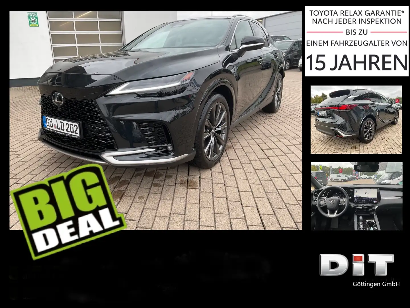 Lexus RX 350 h F Sport Design AWD CVT Panoramadach Gris - 1