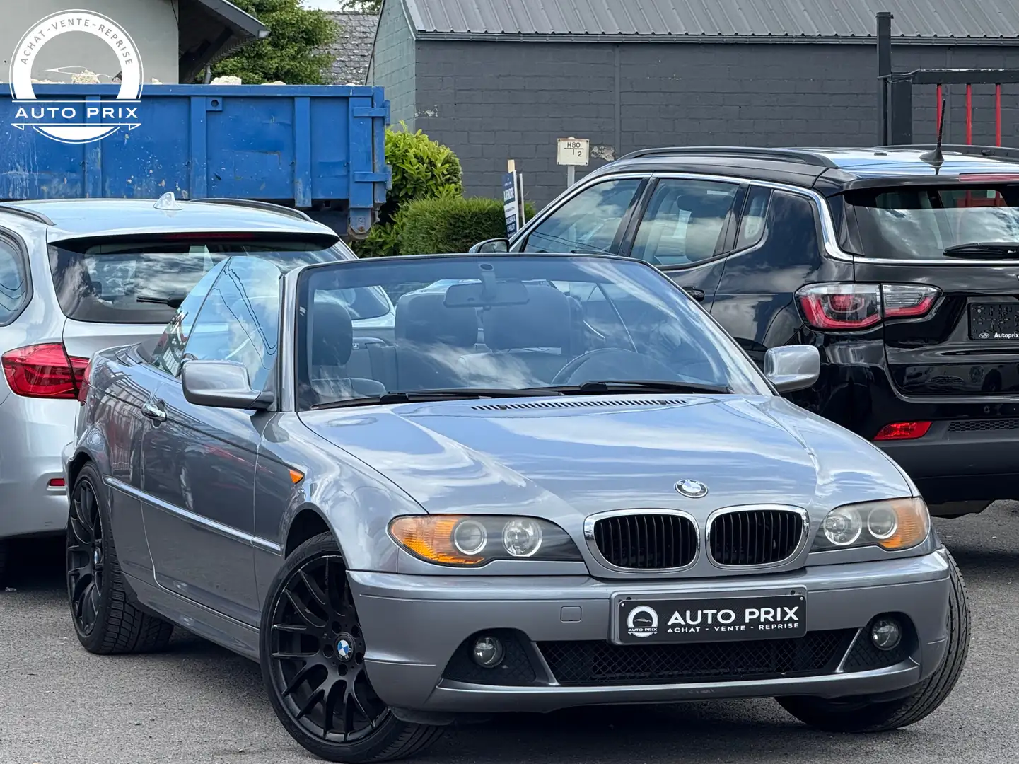 BMW 318 Ci Cabriolet Pack Sport Navi Xénon Cuir Cruise Grijs - 2