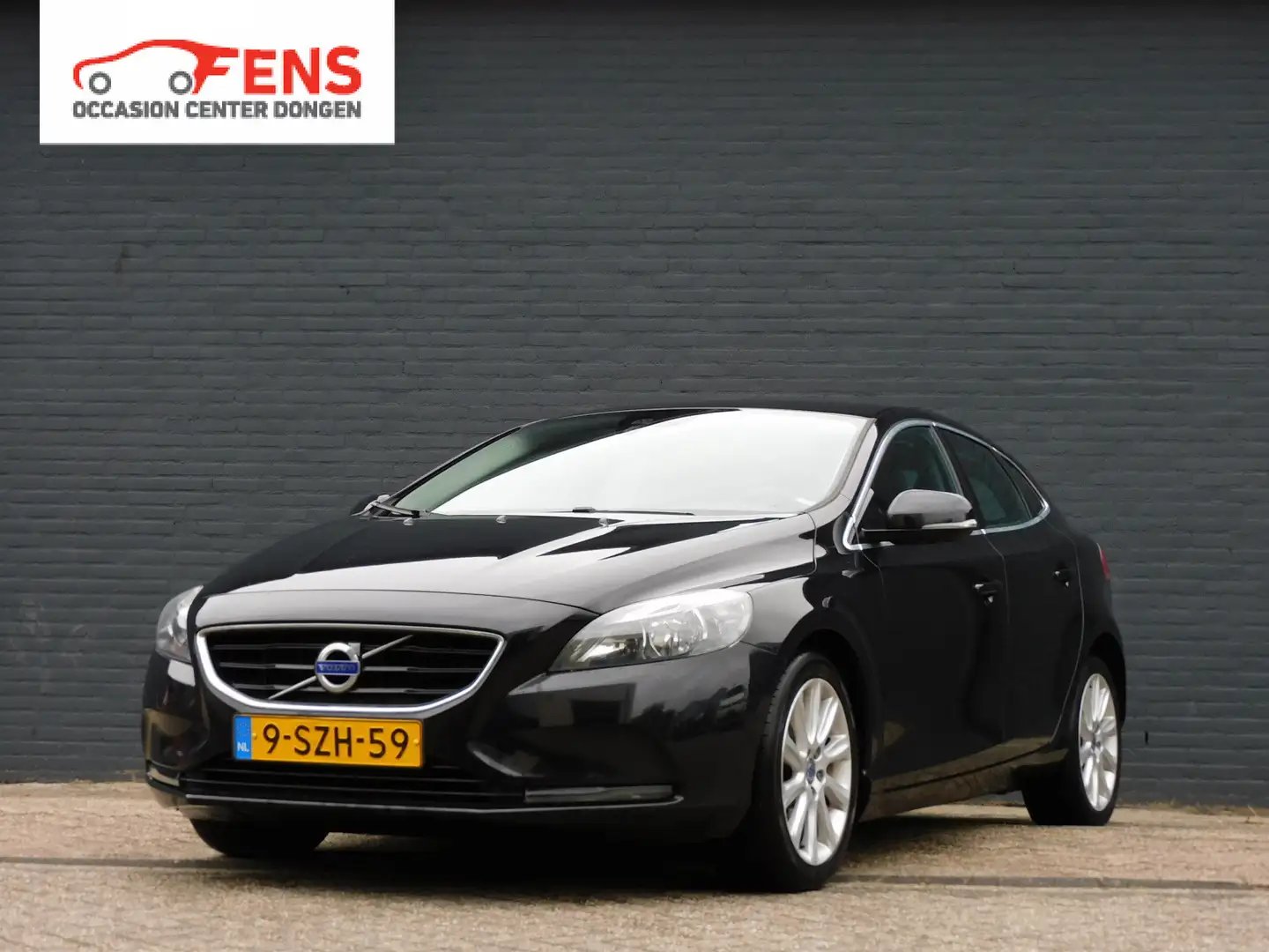 Volvo V40 1.6 D2 Summum STANDKACHEL! LEER! CRUISE! NAVI! AIR Schwarz - 1