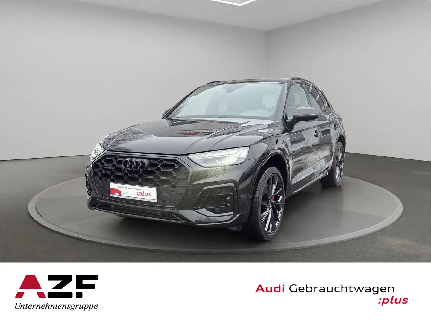 Audi Q5 55 TFSI e qu. S tronic S line AHK+PANO+BO+ACC Schwarz - 1