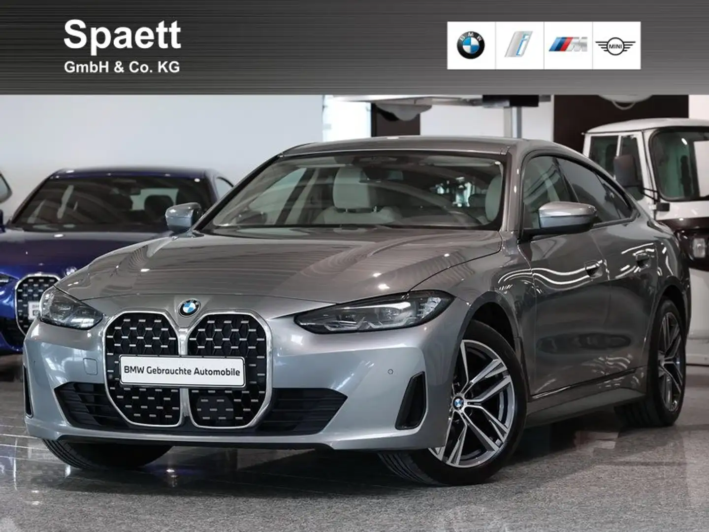 BMW 420 d Gran Coupé LED RFK DrivAssProf. LKHZ HIFI Grijs - 1