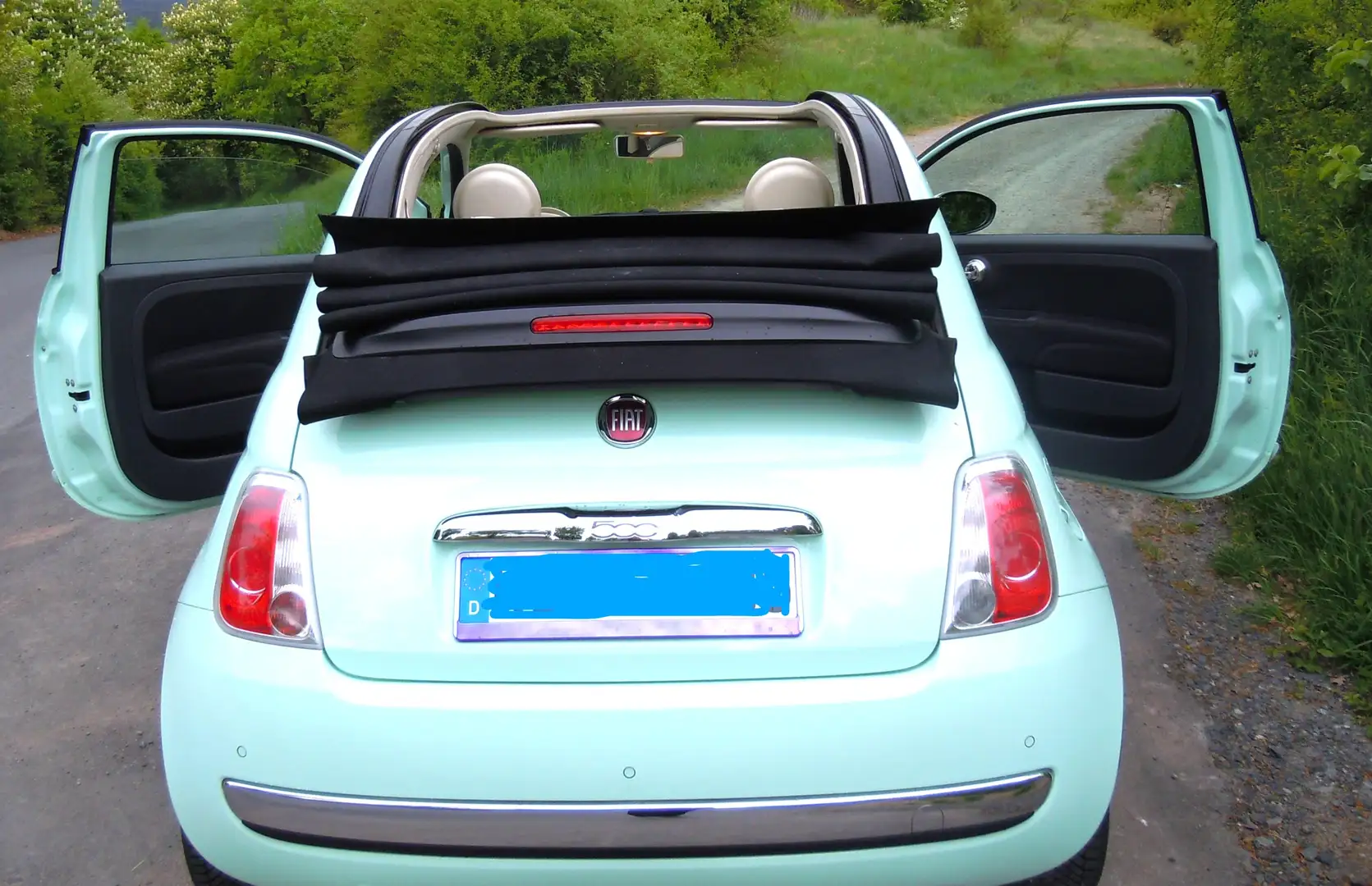 Fiat 500C 500 C 1.2 Cult Grün - 2