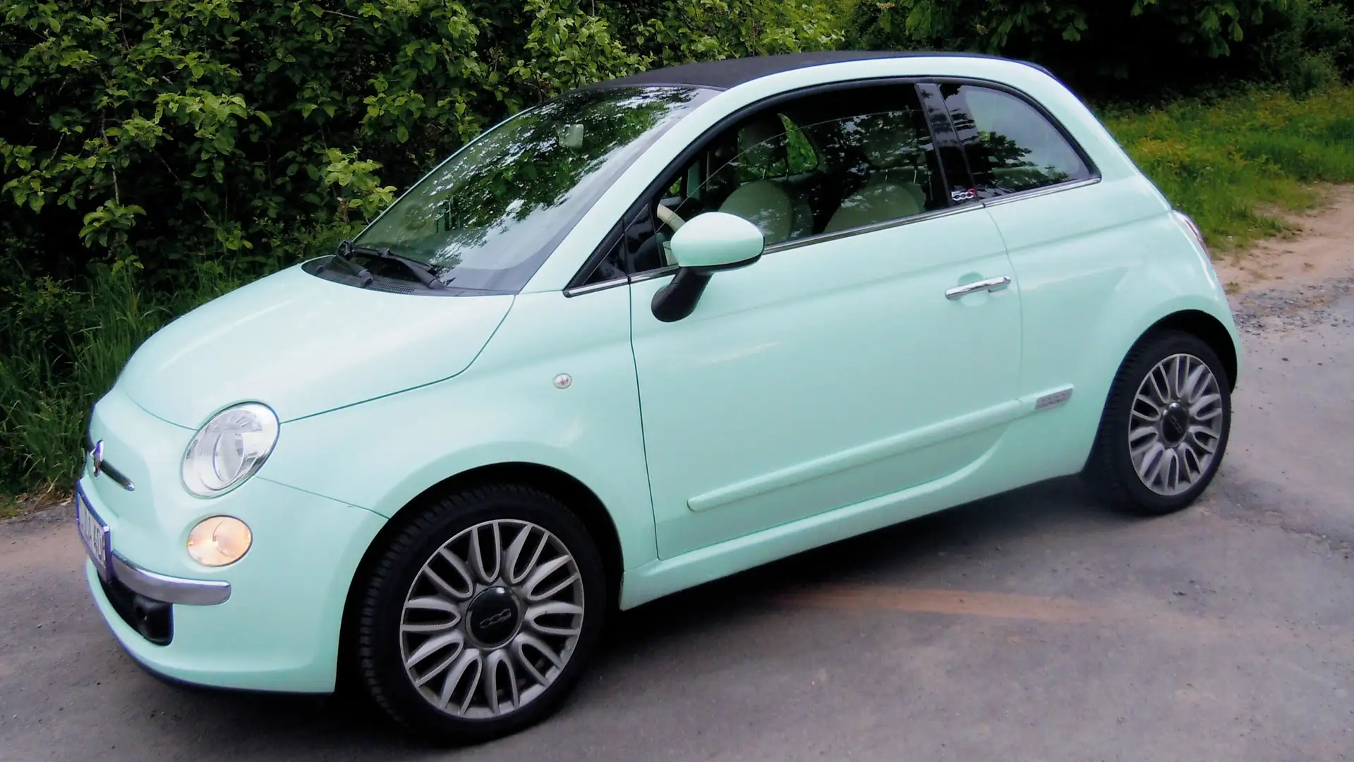 Fiat 500C 500 C 1.2 Cult Grün - 1