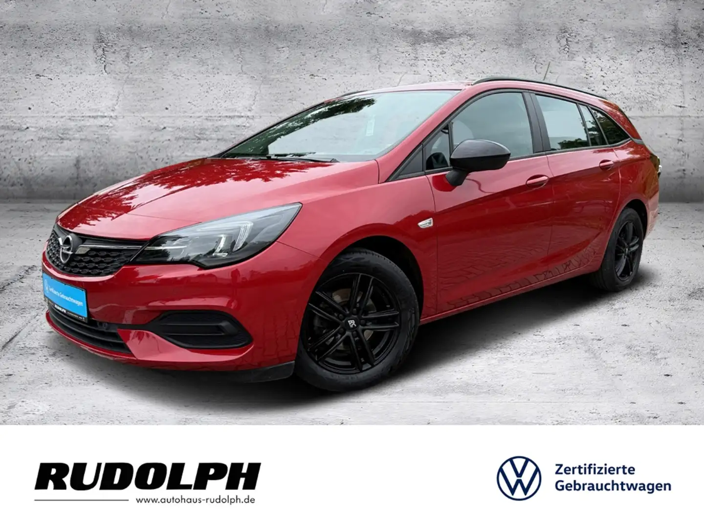 Opel Astra K 1.2 Turbo Edition Sports Tourer LED BT SHZ PDC L Rojo - 1