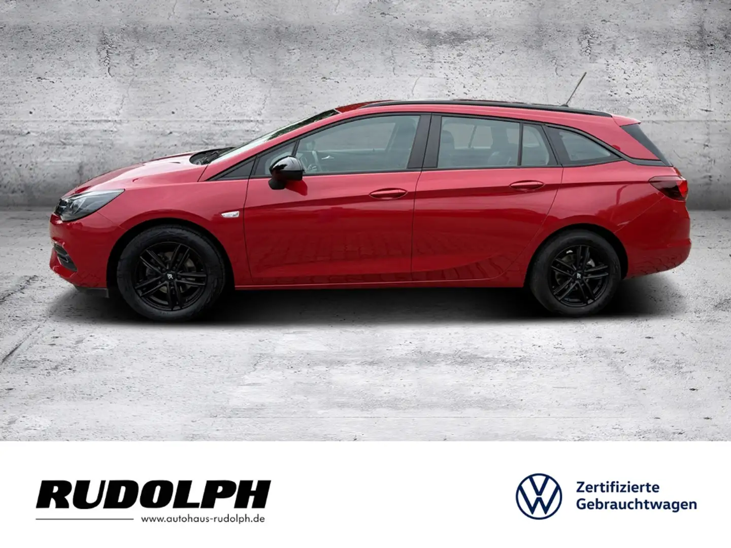 Opel Astra K 1.2 Turbo Edition Sports Tourer LED BT SHZ PDC L Rojo - 2