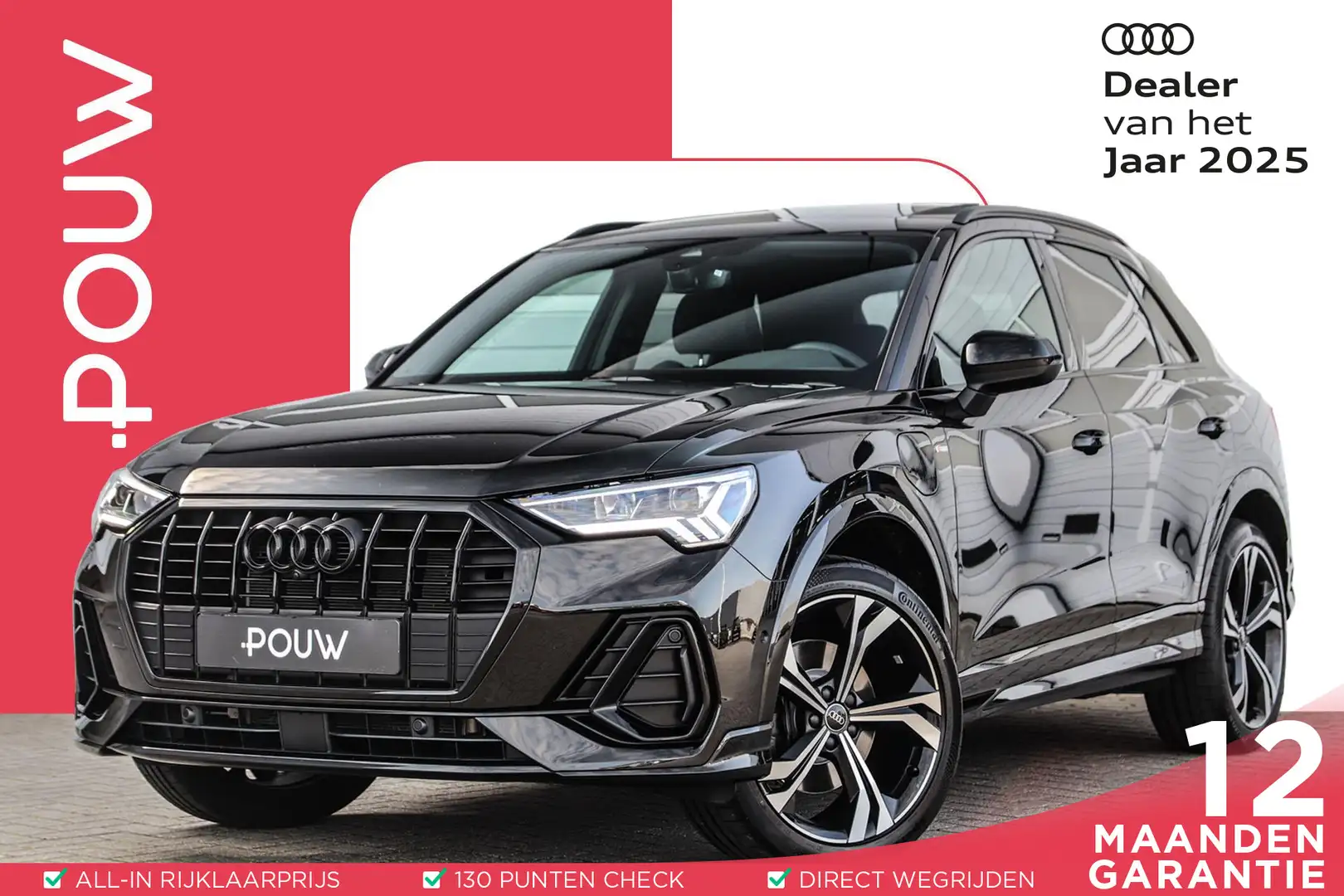 Audi Q3 45 TFSIe 245pk S-Line Edition | Adaptief Onderstel Zwart - 1