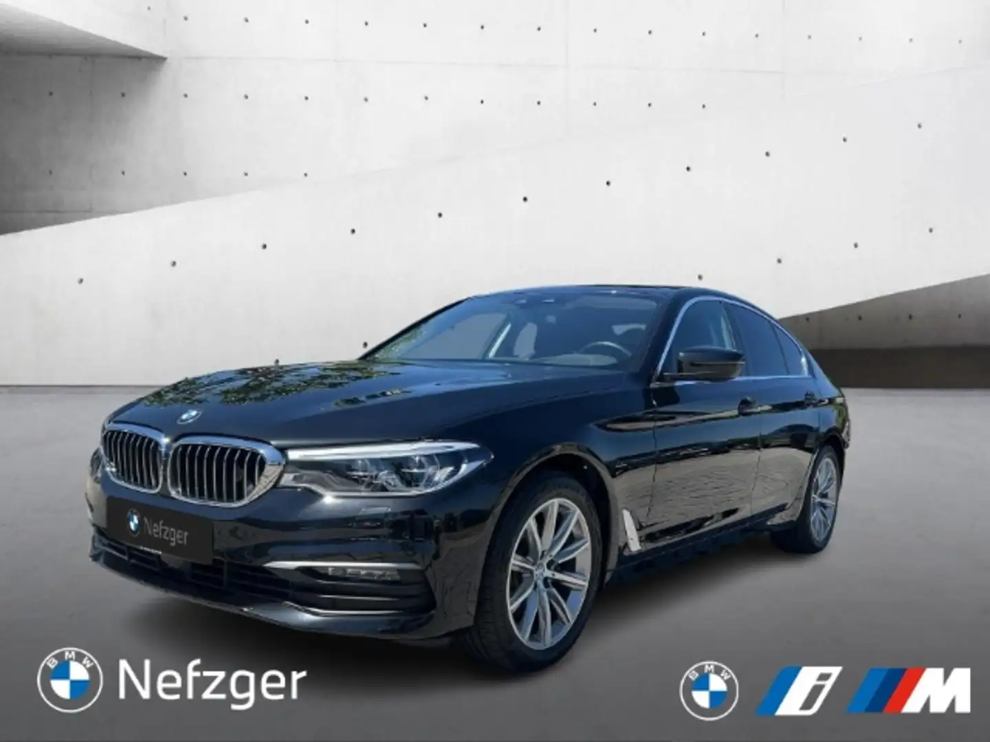 BMW 520 d Limousine HUD StandHZG HiFi ACC RFK WLAN Schwarz - 1