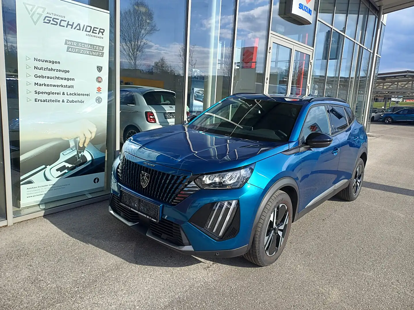 Peugeot 2008 Benzin 100 S&S Allure 6-Gang-Manuell Blau - 1