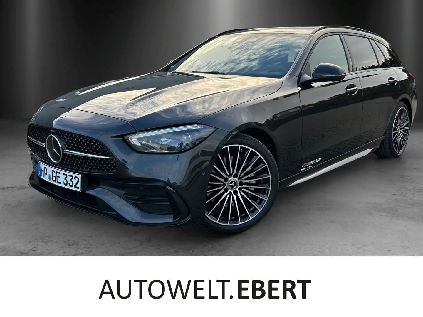 Mercedes-Benz C 220 d T AMG AHK DISTRONIC Memory DIGI Kamera Grau - 1