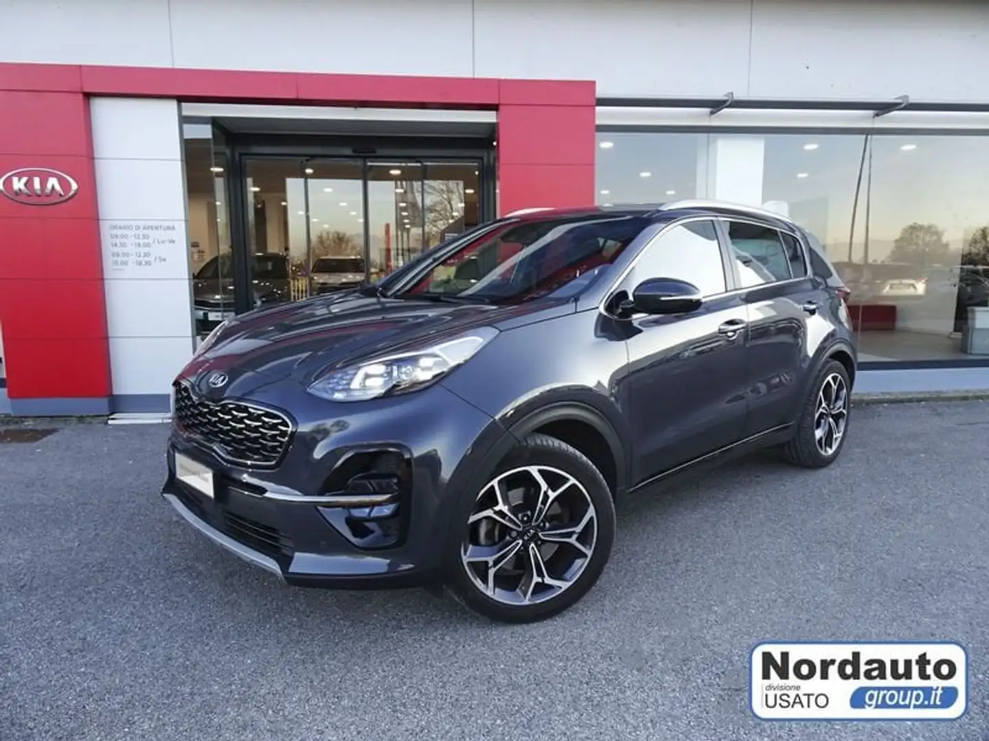 Kia Sportage 1.6 CRDI 136 CV DCT7 2WD Mild Hybrid GT Line Gris - 1