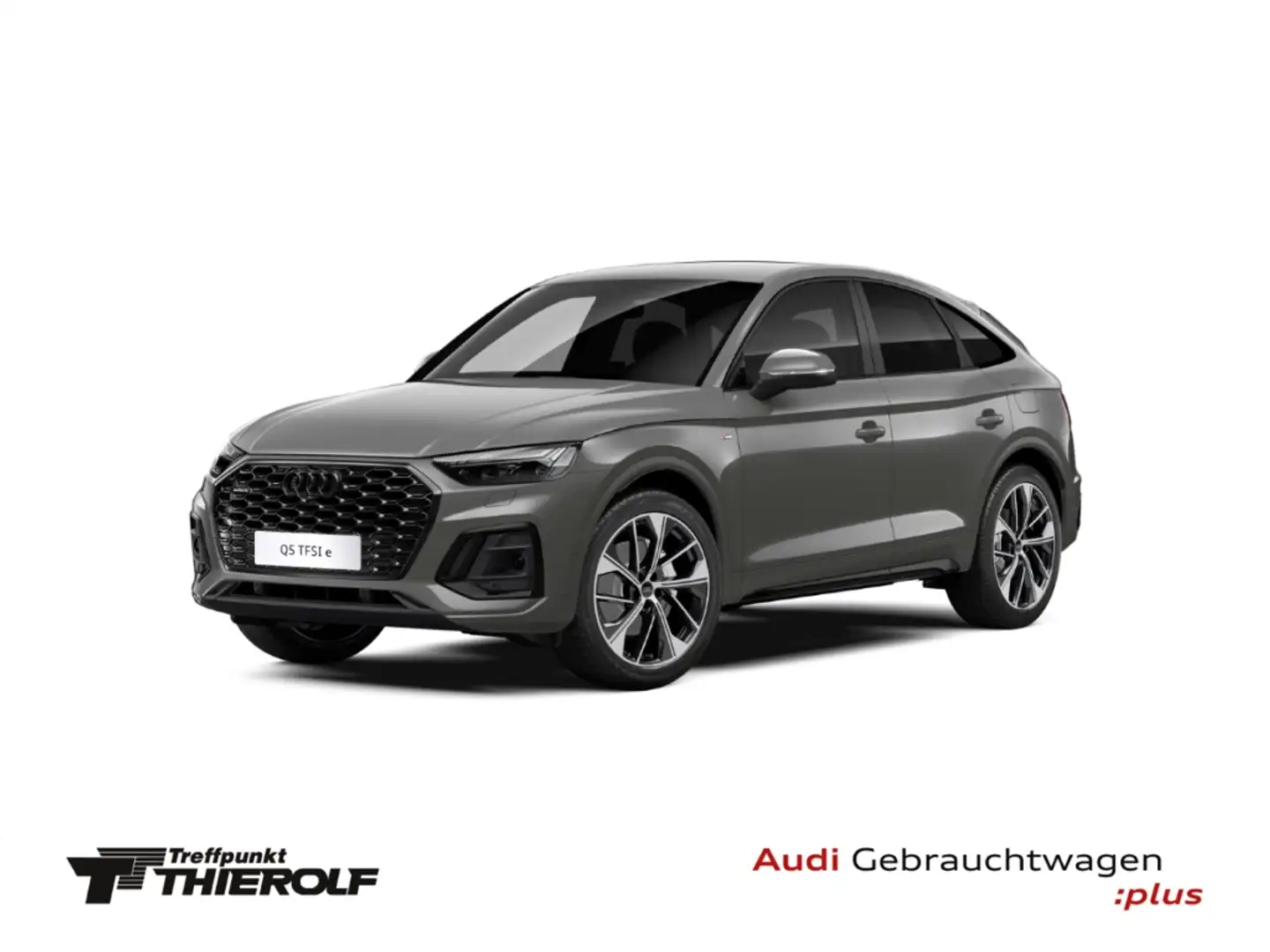 Audi Q5 Sportback S line 50 TFSIe quattro HuD Luftfahrw Gris - 1