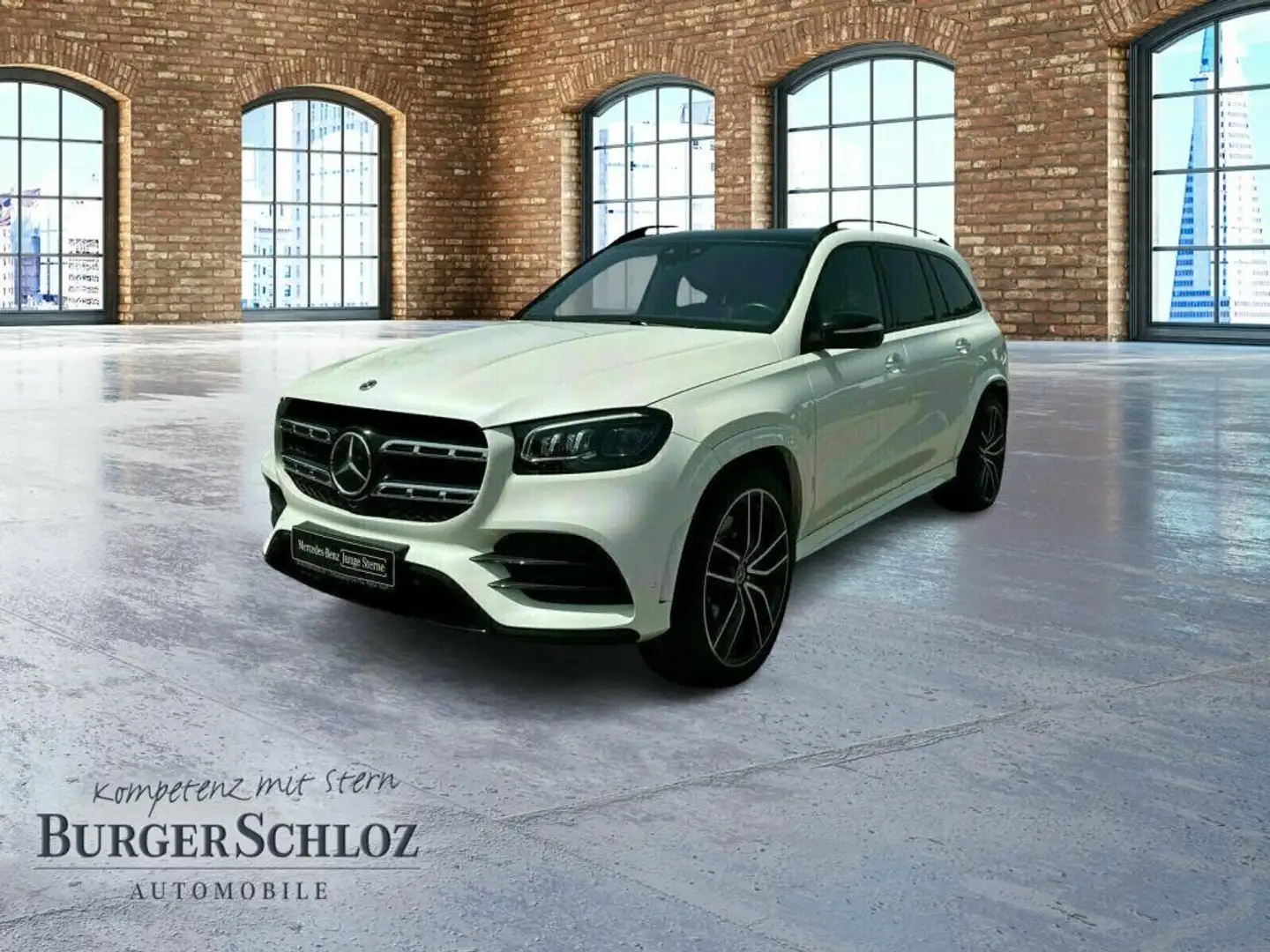 Mercedes-Benz GLS 580 4MATIC Pano HUD Night STH ACC KeyLess Bílá - 1