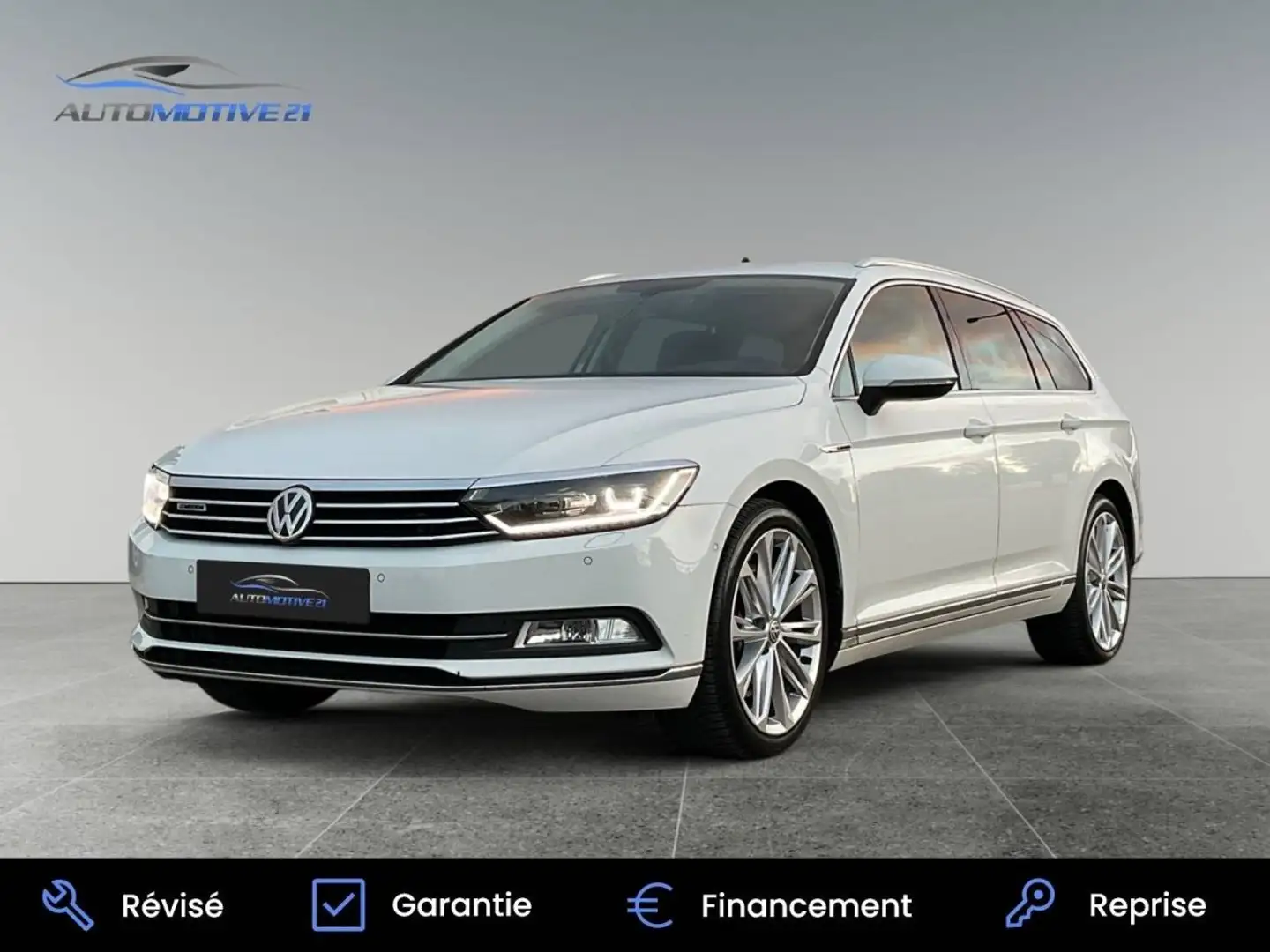 Volkswagen Passat SW VIII 2.0 BiTDI 240 BlueMotion Technology Carat Edition 4Motion DSG7 Weiß - 1