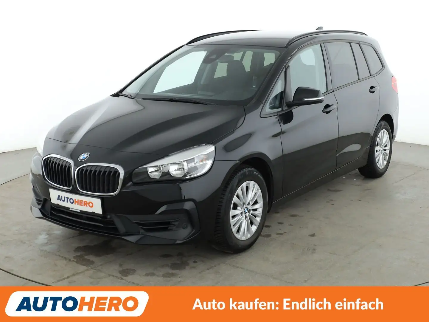BMW 218 218i Gran Tourer Advantage Aut.*NAVI*TEMPO*PDC*SHZ Noir - 1