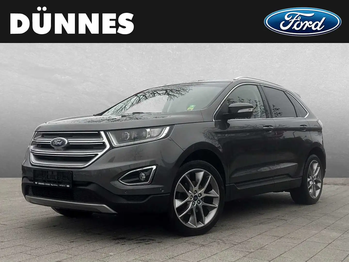Ford Edge 2.0 TDCi Bi-Turbo 4x4 Titanium Gris - 1